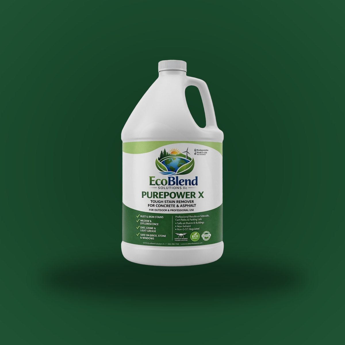 PUREPOWER X Tough stain remover for concrete & asphalt